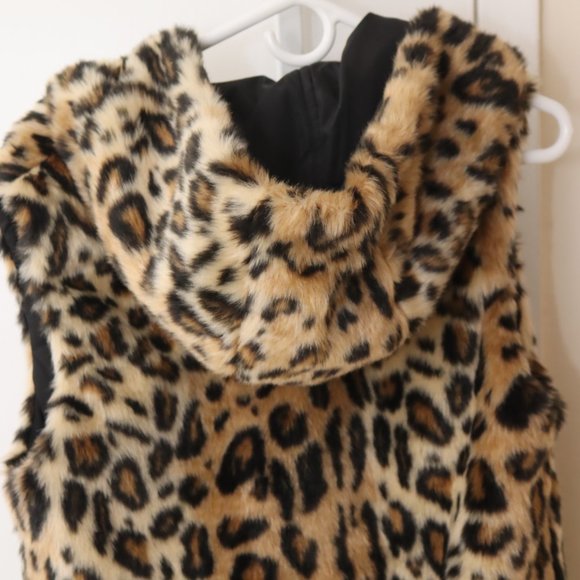 Via Spiga reversible Leopard and Black Vest size S - Picture 9 of 16